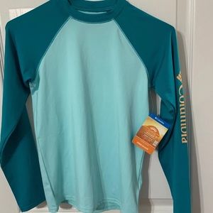 Youth Columbia sun protector shirt NWT